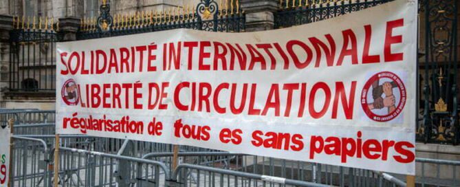 Banderole liberté de circulation