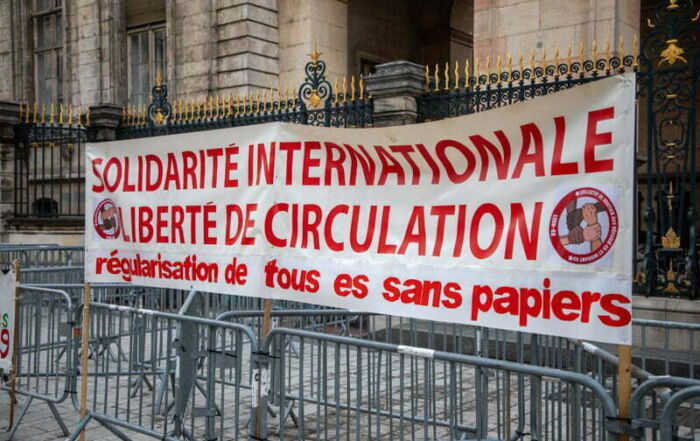 Banderole liberté de circulation