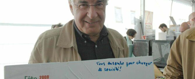 Alain Krivine Fete de l'Humanité 2008