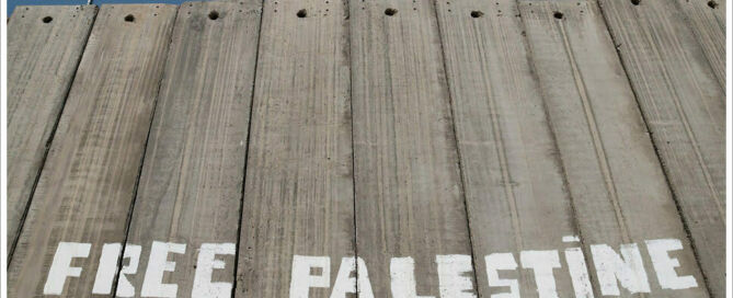 Palestine 2009. Israel's Wall in Bethlehem, West Bank.