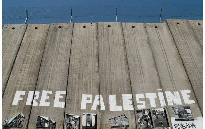 Palestine 2009. Israel's Wall in Bethlehem, West Bank.