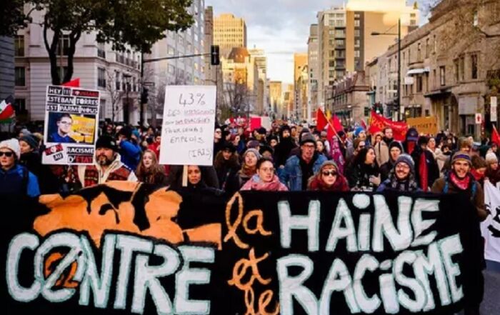 Manifestation contre la haine et le racisme