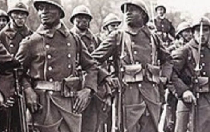 Photo de tirailleurs sénégalais 1ʳᵉ guerre mondiale