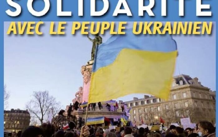 Solidarité avec le peuple ukrainien