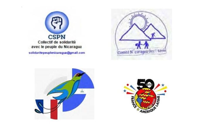 Logos associations de soutien au Nicaragua