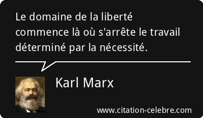 Citation de Karl Marx