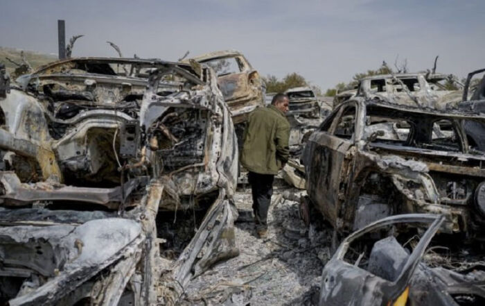 Hawara voitures brûlées