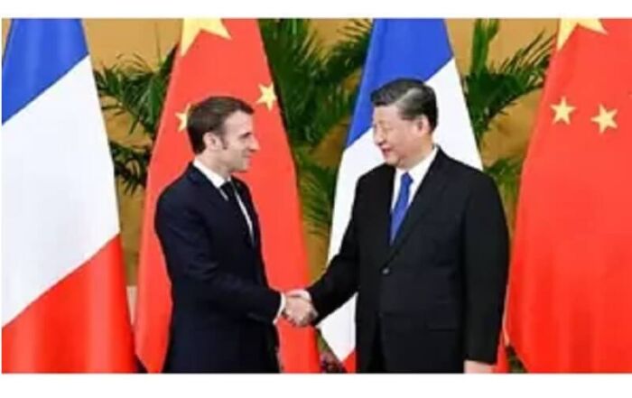 Macron en Chine
