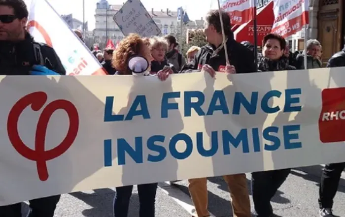 Banderole La France Insoumise