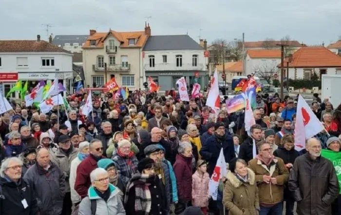 Manifestation à St Brévin