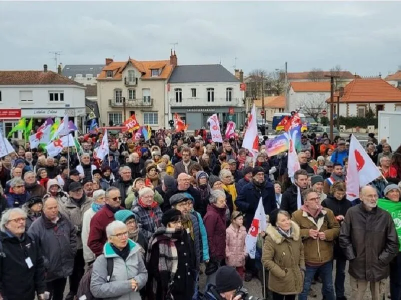 Manifestation à St Brévin