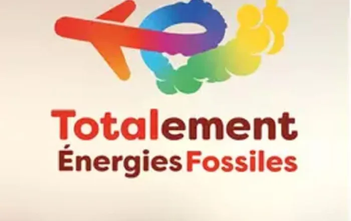 Affiche TotalEnergies fossiles