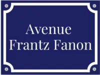 Avenue F Fanon 800 x 600 red Plaque avenue Frantz Fanon