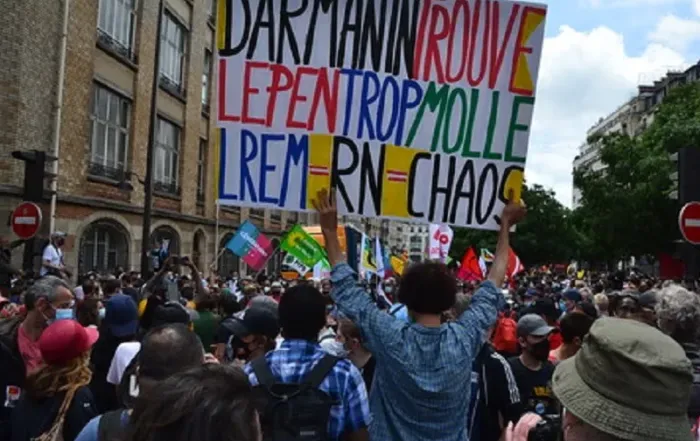 Darmanin trouve Le Pen trop molle © Jeanne Menjoulet