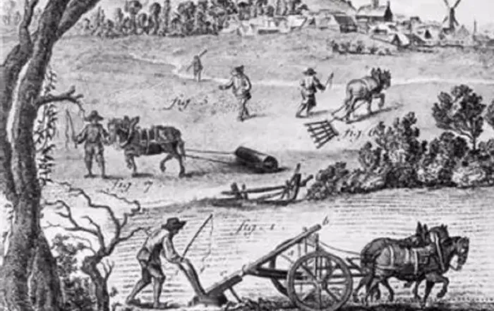 Gravure révolution agricole