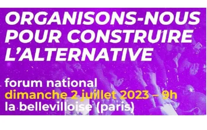 Organisons-nous pour construire l'alternative
