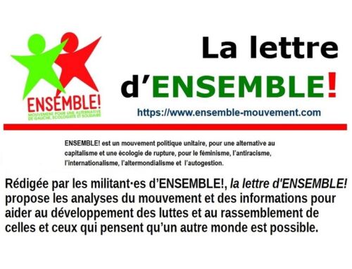Lettre d&rsquo;ENSEMBLE! n°&nbsp;159