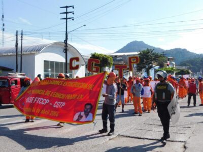 Pérou, manifestation syndicale 2023 ©JF Le Dizès