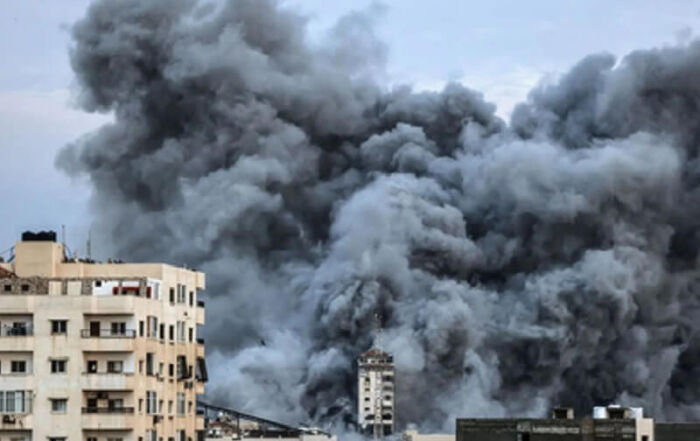 Bombardements sur Gaza © DR