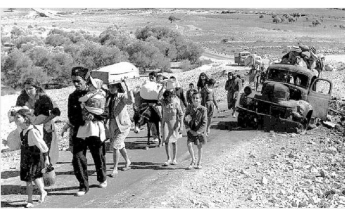 Réfugiés palestiniens en 1948 © Fred Csasznik
