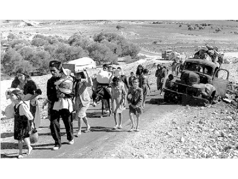 Réfugiés palestiniens en 1948 © Fred Csasznik