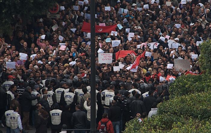 Révolution tunisienne © Chris Belsten