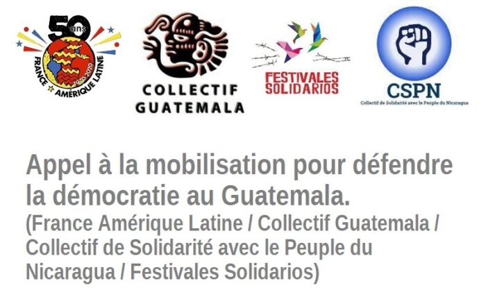 Logos FAL, collectig guatemal, festivales solidarios et CSPN