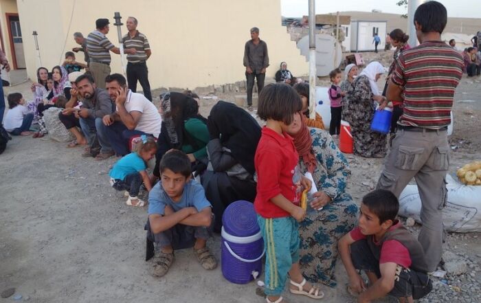 Réfugiés kurdes syriens © Béatrice Dillies