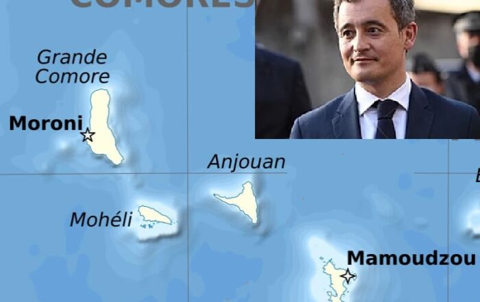 Darmanin et l'Archipel des Comores