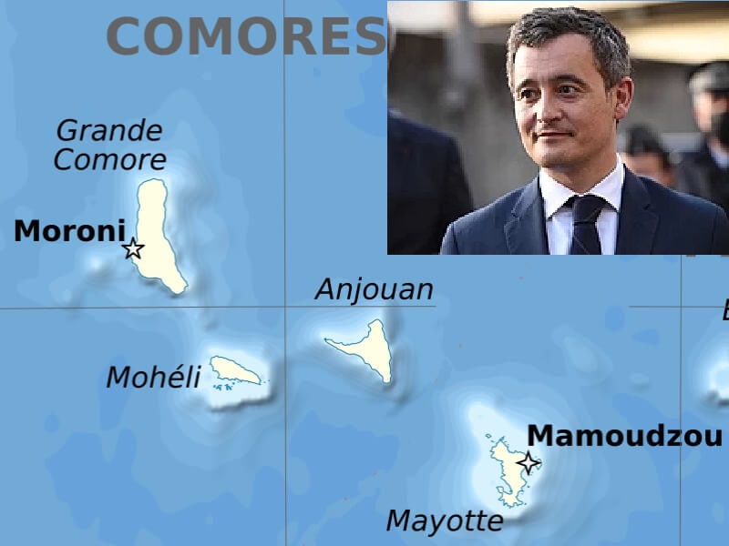 Darmanin et l'Archipel des Comores