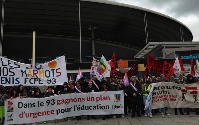 Mobilisation dans le 93 © JMB (Photothèque Rouge)