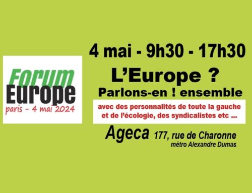 L’Europe ? Parlons-en !