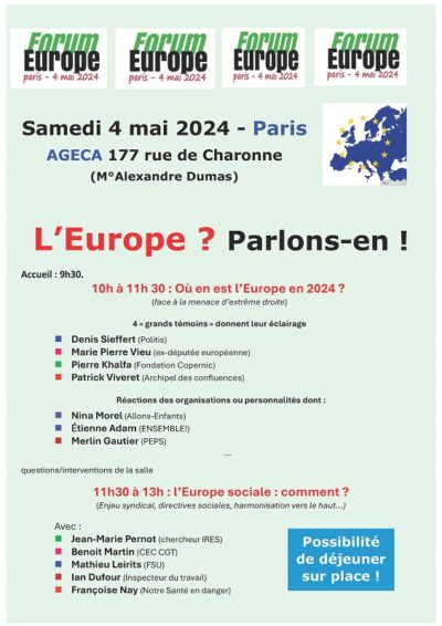 Flyer 4 mai 2024 Déroulé recto