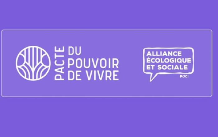 Coalition initiée par Le pacte du pouvoir de vivre et l'Alliance écologique et sociale