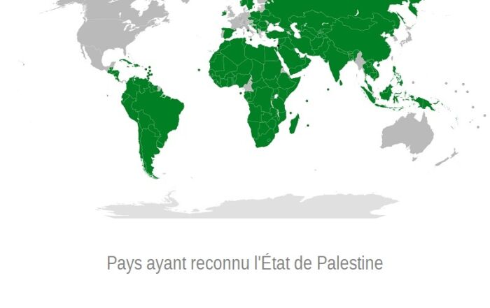 Payx ayant reconnu l'État de Palestine