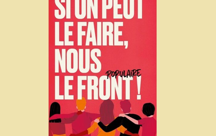 Si on peut le faire, nous le front populaire © 24x36 art