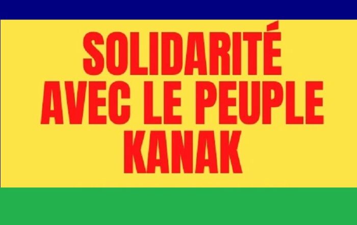 Solidarité avec le peuple kanak