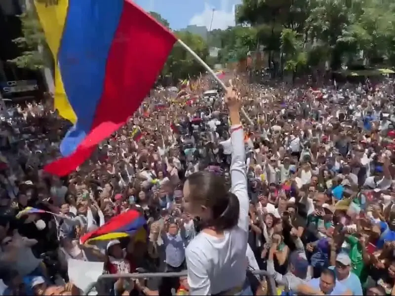 Manifestations de 2024 au Venezuela 08 © Anonyme