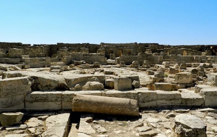 Ruines sur le mont Garizim © Zach Maddox