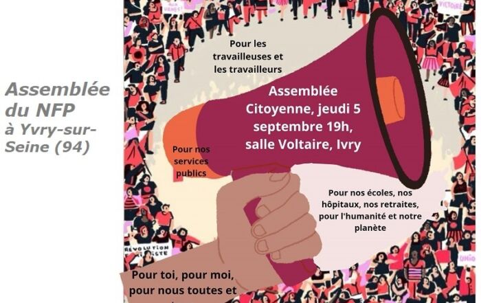 Assemblée citoyenne du Nouveau Front populaire Yvry-sur-Seine