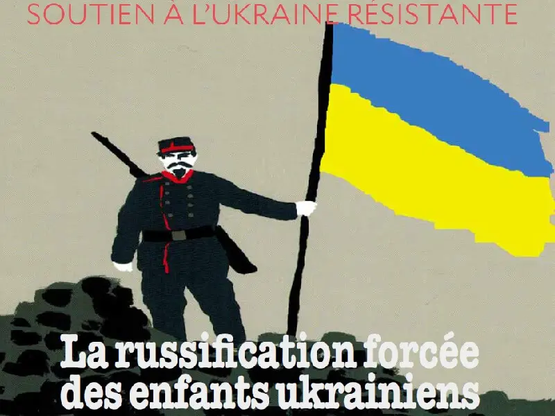 Couverture n° spécial déportation des enfants ukrainiens