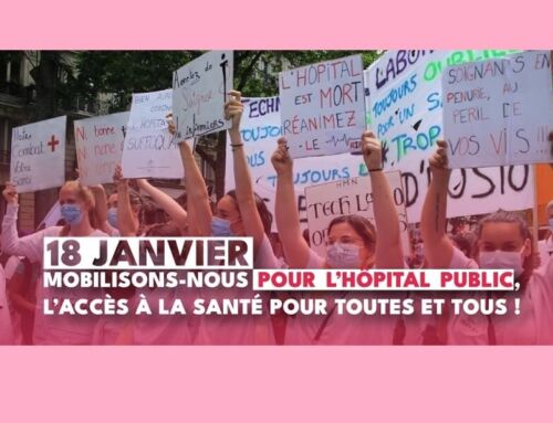 18 janvier, mobilisation pour la santé