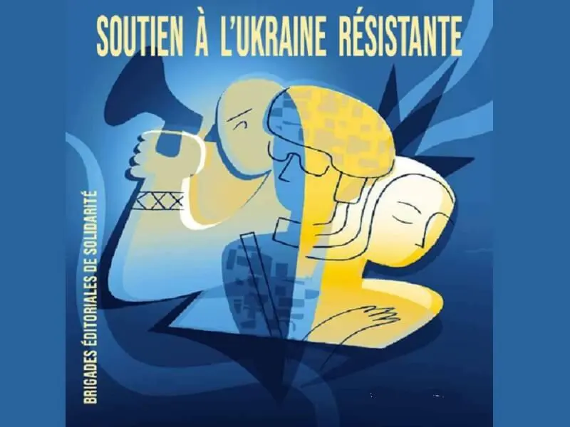 Couverture nouvelle Soutien à l'Ukraine résistante
