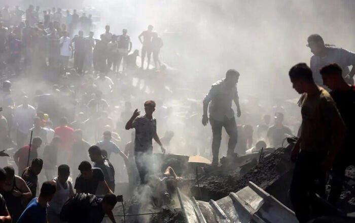 Décombres à Gaza © AP Photo - FMT