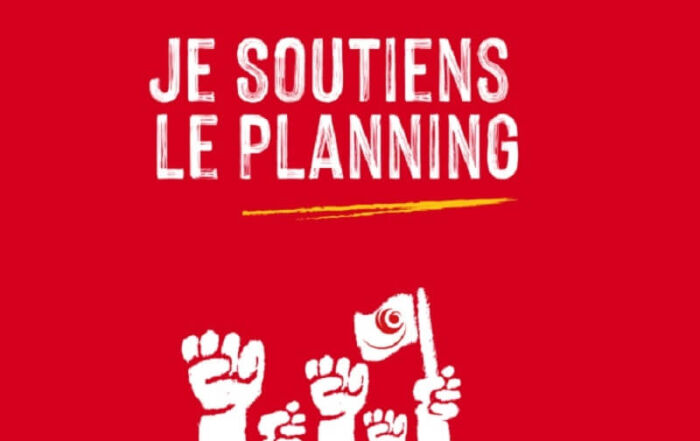 Je soutiens le planing