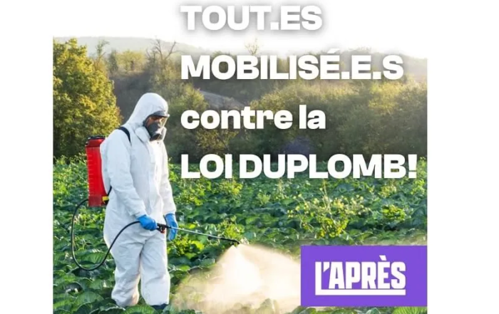 Mobilisés contre la loi Duplomb
