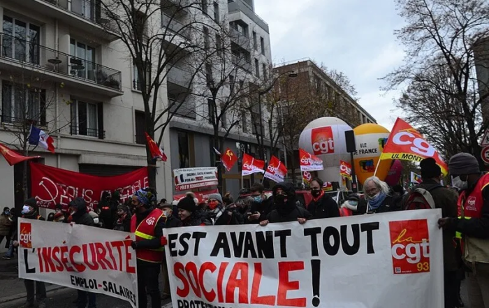 Manif contre la loi sécurité globale à Paris © Jeanne Menjoulet