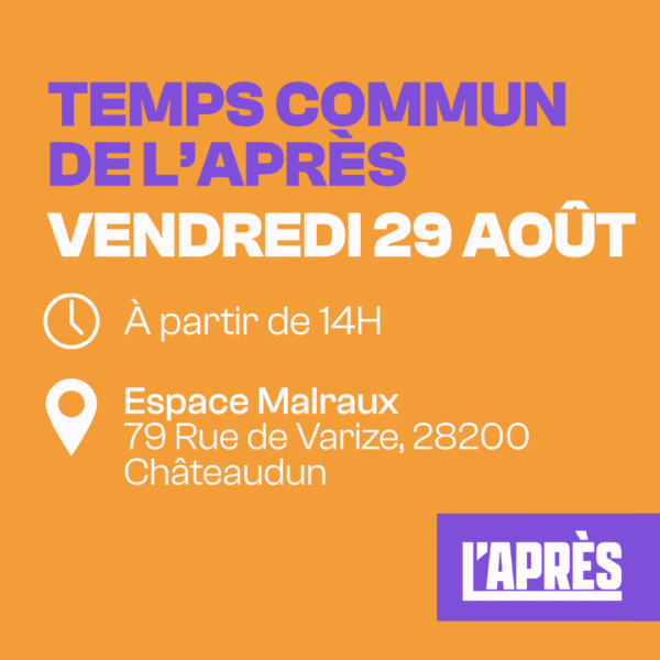 Temps commun de l'après 29 août