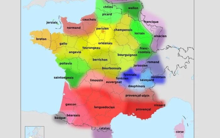 Langues de la France © Lexilogos.com