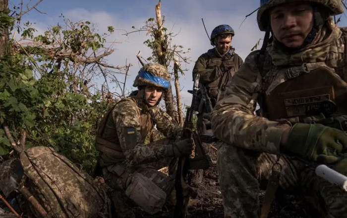 Sur le front ukrainien